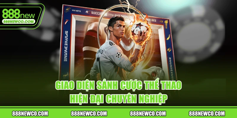 Giao diện sảnh cược thể thao hiện đại chuyên nghiệp