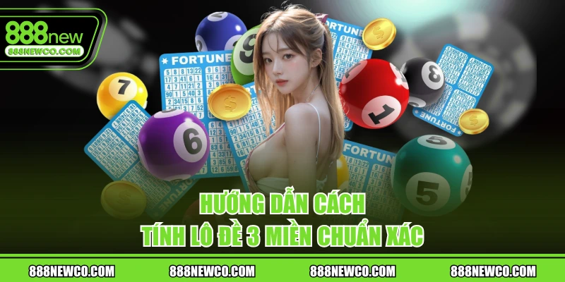 Hướng dẫn cách tính lô đề 3 miền chuẩn xác