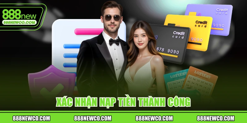 Xác nhận nạp tiền thành công